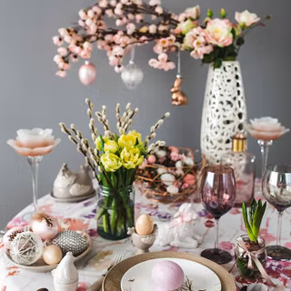 Easter dinner wallpaper