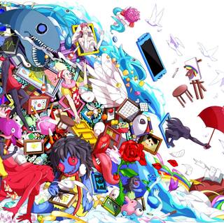 Anime dekstop gamer wallpaper