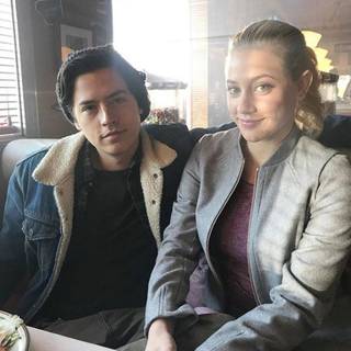 Cole Sprouse and Lili Reinhart wallpaper