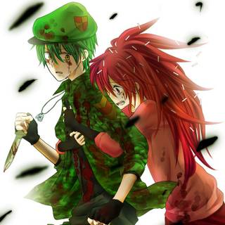 Flippy anime wallpaper