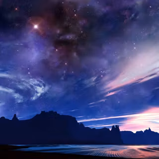 Night aesthetics wallpaper