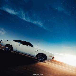 Vintage Dodge Challenger wallpaper
