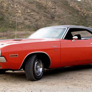 Vintage Dodge Challenger wallpaper
