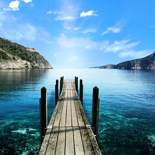 Computer landscape wallpaper