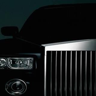 Rolls Royce Dawn neon wallpaper