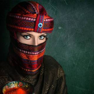 Arab women wallpaper