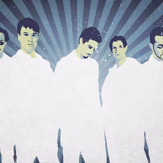 Brian Littrell and Nick Carter wallpaper