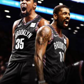 Kyrie Irving and Kevin Durant wallpaper