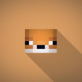 Minecraft minimalist wallpaper