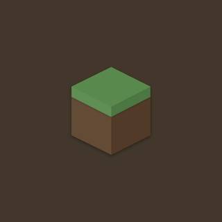 Minecraft minimalist wallpaper