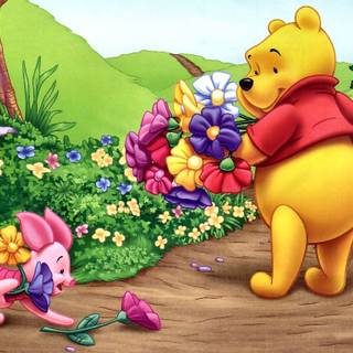 Spring cartoons wallpaper