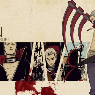 Anime scythe girl 2560x1440 wallpaper