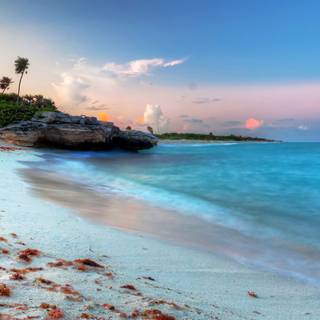 Playa Del Carmen Beach desktop wallpaper