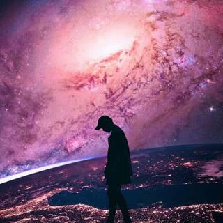 Boy Galaxy wallpaper