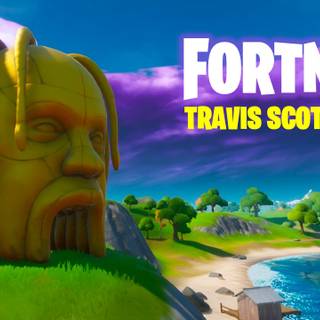 Travis Scott Fortnite wallpaper
