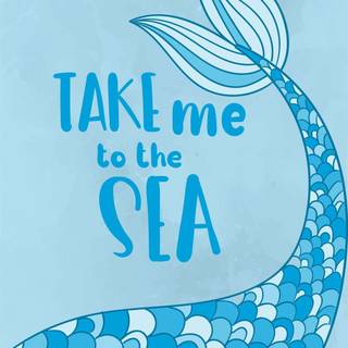 Little Mermaid phone wallpaper