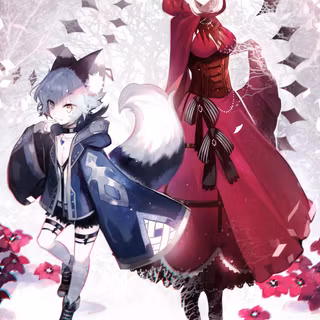 Red Riding Hood anime HD wallpaper
