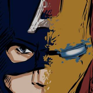 Captain America anime wallpaper