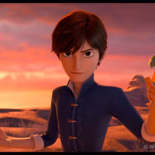 Red Shoes and the Seven Dwarfs wallpaper