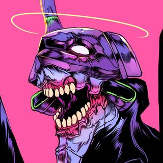 Neon Genesis Evangelion phone wallpaper