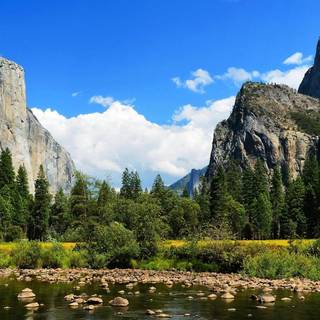 Yosemite spring wallpaper