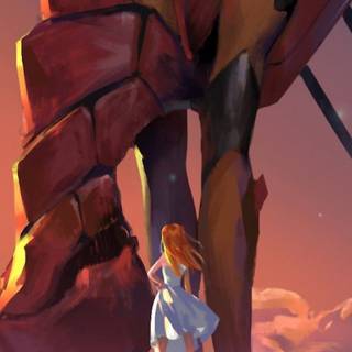 Neon Genesis Evangelion phone wallpaper