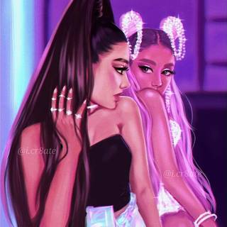 Ariana Grande IMVU wallpaper