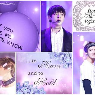 BTS V aesthetic wallpaper