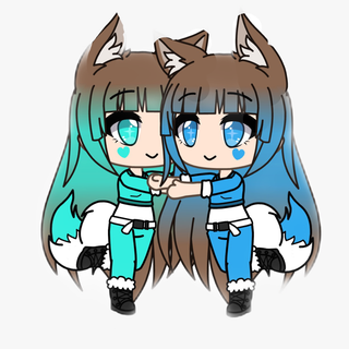Gacha Life twins wallpaper