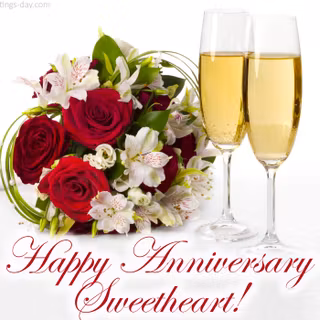 Marriage anniversary with wine wallpaper