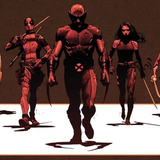 Deadpool X Force wallpaper