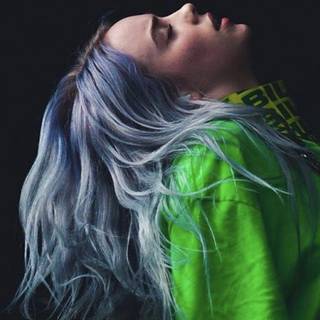Billie Eilish black wallpaper