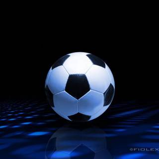 Girl and decorative ball wallpaper