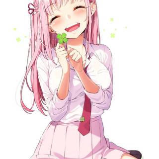 Super cute anime girl wallpaper