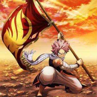 Fairy Tail flag mobile wallpaper