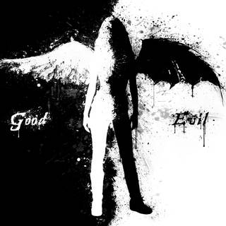 Good vs evil anime wallpaper