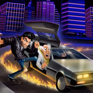 Retro city Ps4 wallpaper