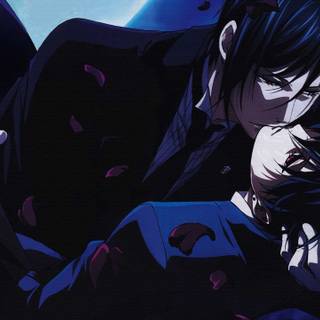 Anime kiss 4k wallpaper