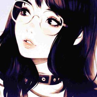 Realistic anime girl short hair wallpaper