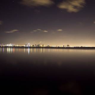 Miami night desktop wallpaper