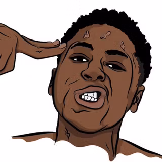 NBA Youngboy cartoons wallpaper