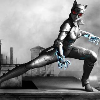 Catwoman and Batman wallpaper