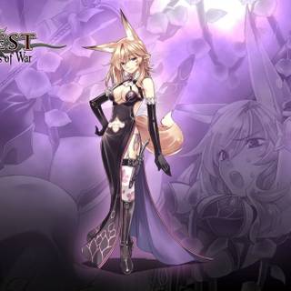 Tactical anime girl wallpaper