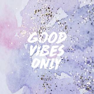 Good vibes only anime wallpaper