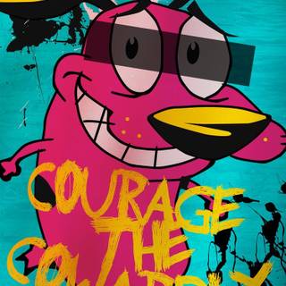 Courage The Cowardly Dog Android wallpaper