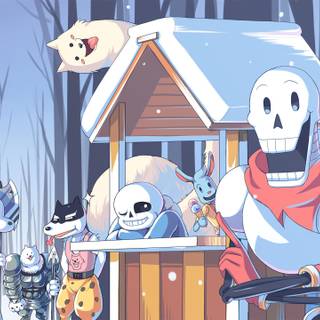 Disbelief Papyrus wallpaper