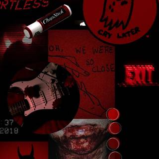 Blood aesthetic wallpaper