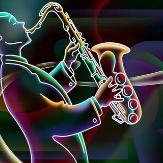 Jazz photograph wallpaper