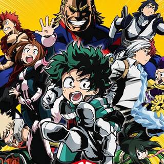 Anime BNHA desktop wallpaper