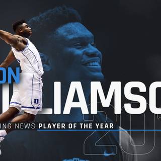 Zion Williamson desktop NBA wallpaper
